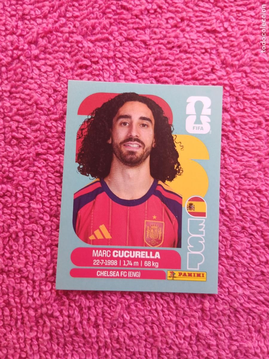 Cromos de f&uacute;tbol: FIFA World Cup 2026 marc cucurella esp 8 selecci&oacute;n de espa&ntilde;a esp8 panini 2026