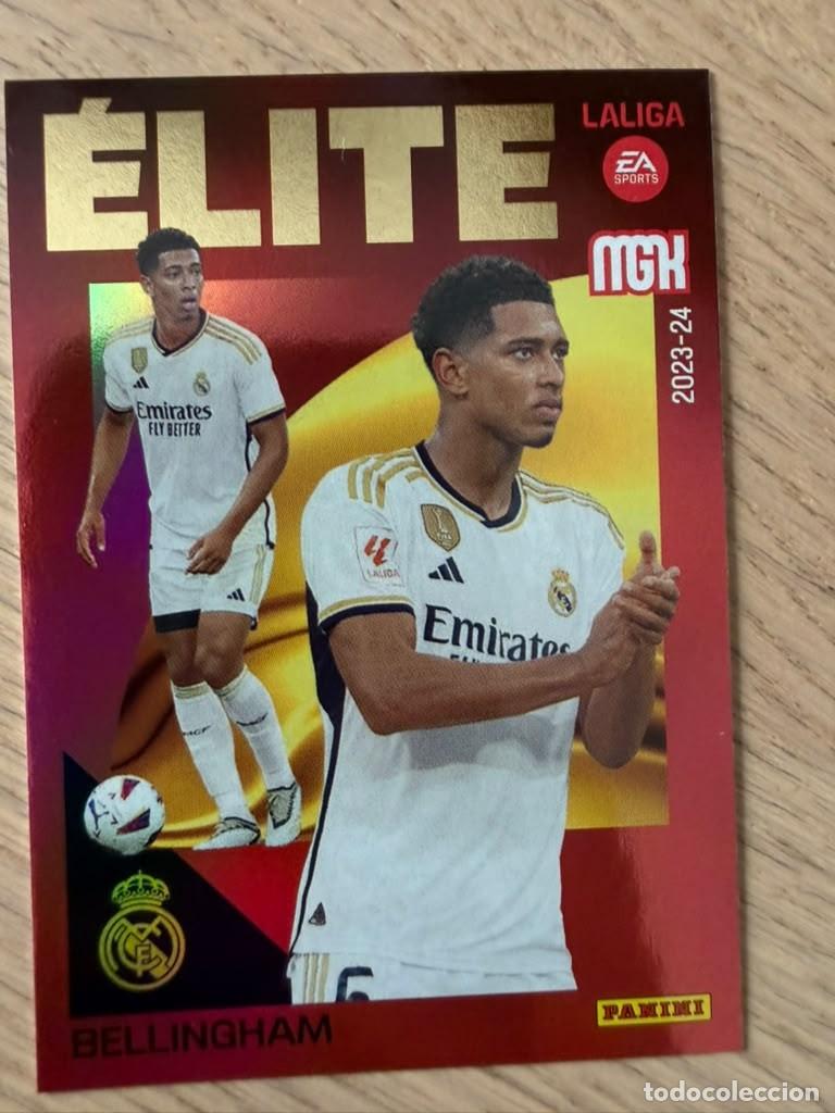 Cromos de f&uacute;tbol: 505 BELLINGHAM ELITE REAL MADRID 23 24 2023 2024 LIGA EA SPORT PANINI MEGACRACKS MGK CARD