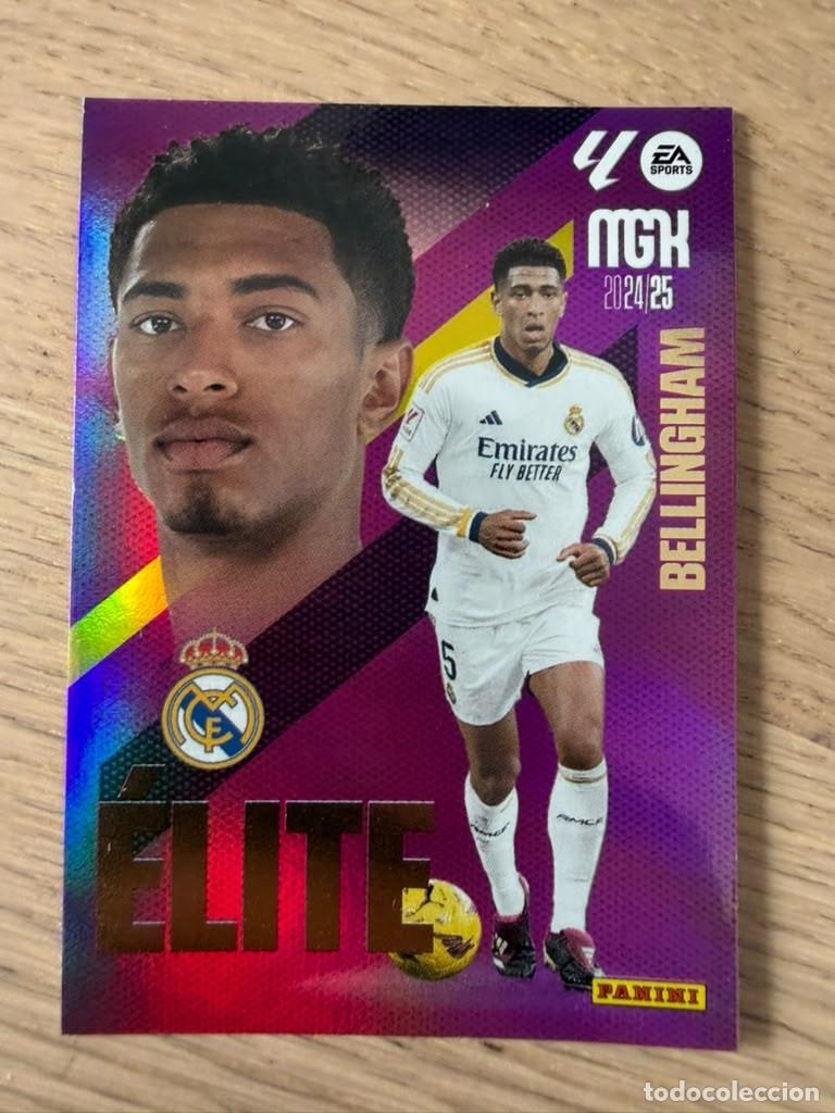 Cromos de f&uacute;tbol: 1 BELLINGHAM ELITE REAL MADRID 24 25 2024 2025 LIGA EA SPORT PANINI MEGACRACKS MGK CARD