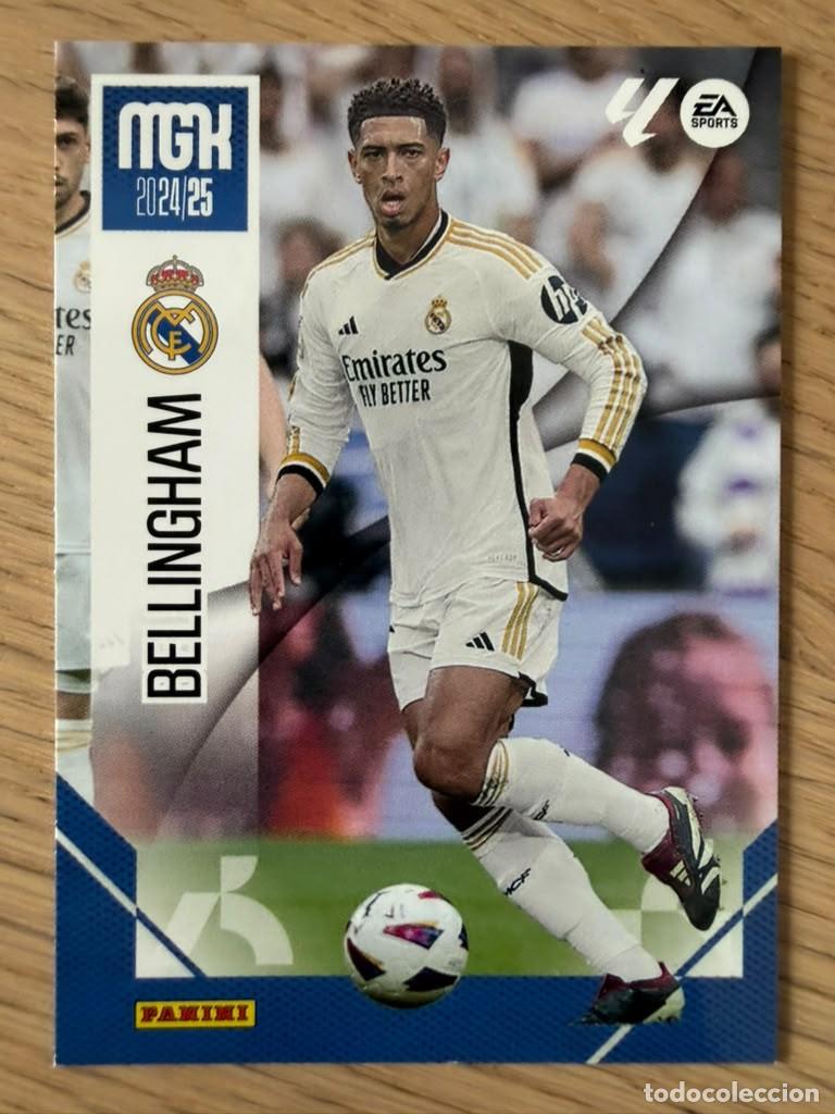 Cromos de f&uacute;tbol: 230 BELLINGHAM REAL MADRID 24 25 2024 2025 LIGA EA SPORT PANINI MEGACRACKS MGK CARD