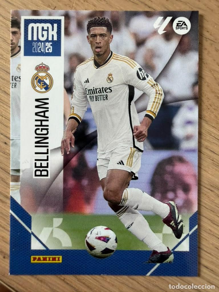 Cromos de f&uacute;tbol: 230 BELLINGHAM REAL MADRID 24 25 2024 2025 LIGA EA SPORT PANINI MEGACRACKS MGK CARD