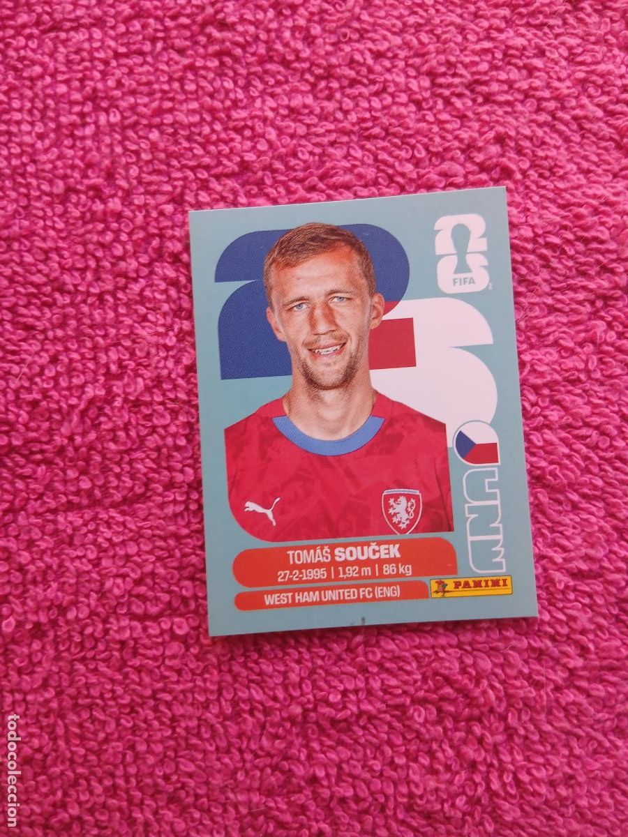 Cartes &agrave; collectionner de Football: FIFA World Cup 2026 tom&aacute;s soucek cze 12 selecci&oacute;n de republica checa cze12 panini 2026