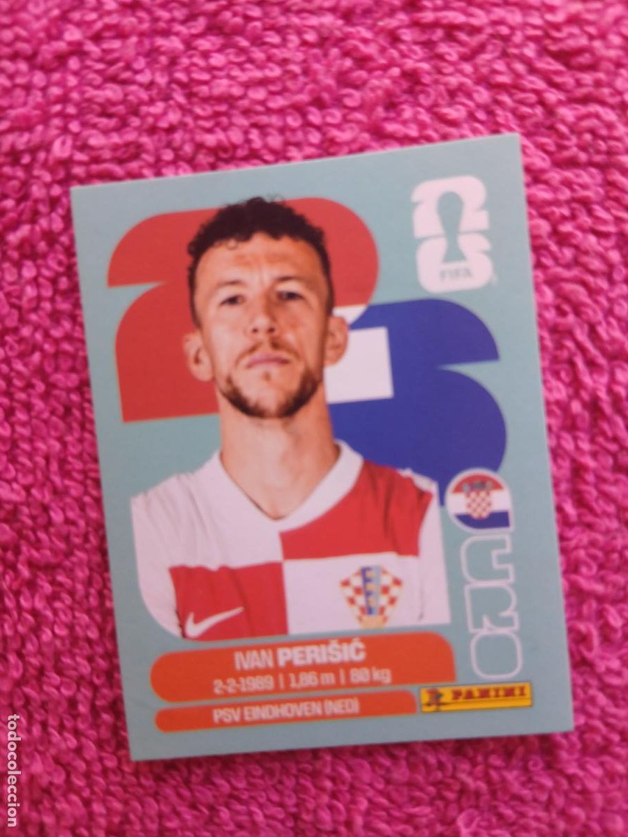 Cromos de f&uacute;tbol: FIFA World Cup 2026 ivan perisic cro 16 selecci&oacute;n de croacia cro16 panini 2026