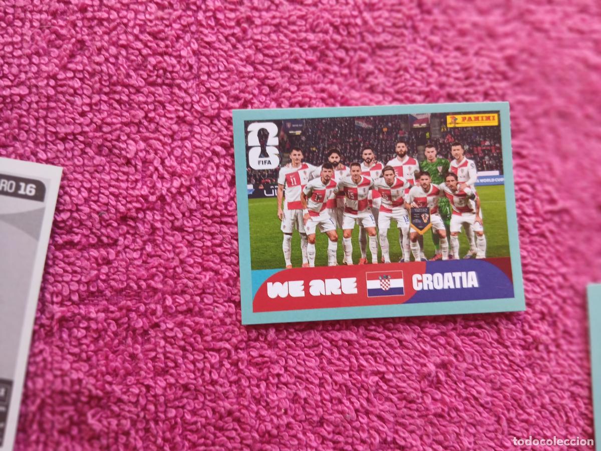 Cromos de f&uacute;tbol: FIFA World Cup 2026 alineaci&oacute;n cro 13 equipo selecci&oacute;n de croacia cro13 panini 2026