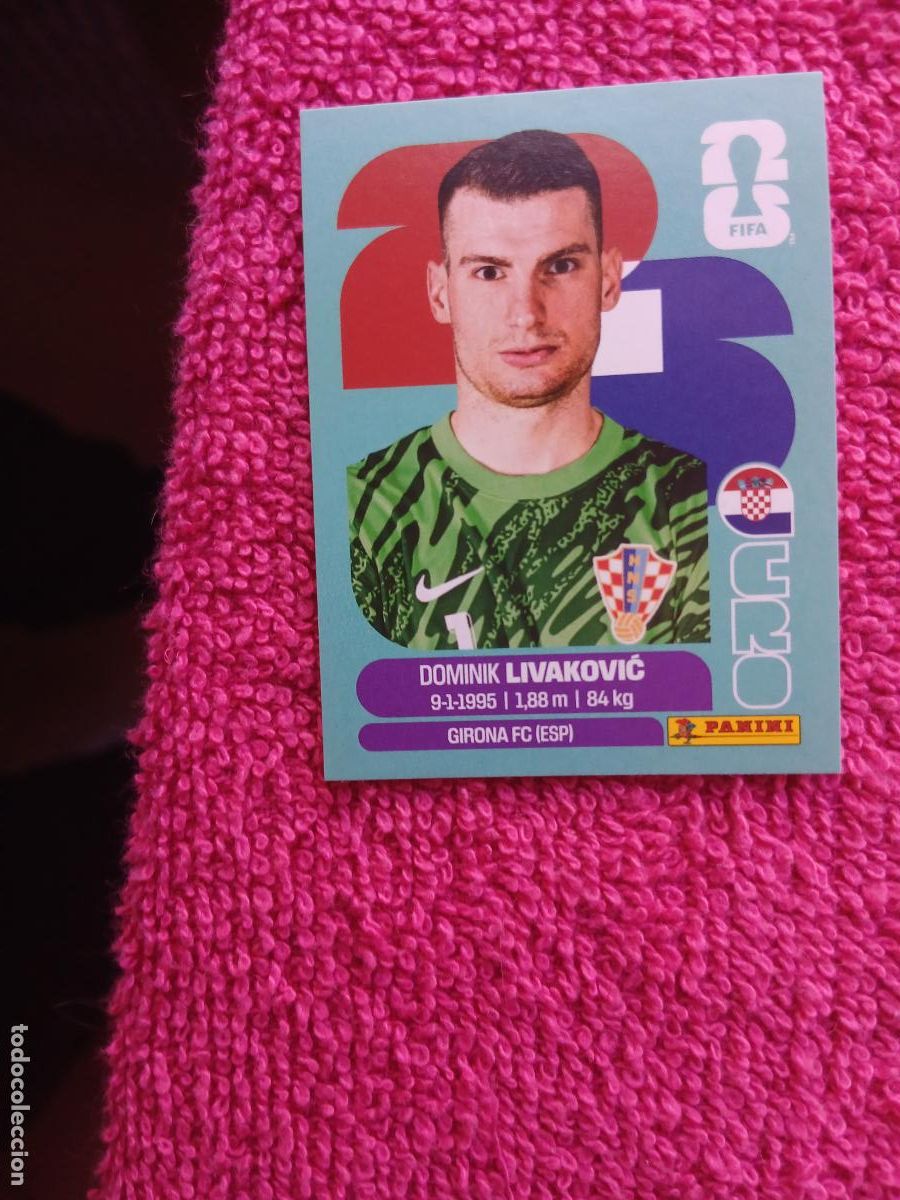 Figurine di Calcio: FIFA World Cup 2026 Dominik Livaković cro 2 selecci&oacute;n de croacia cro2 panini 2026