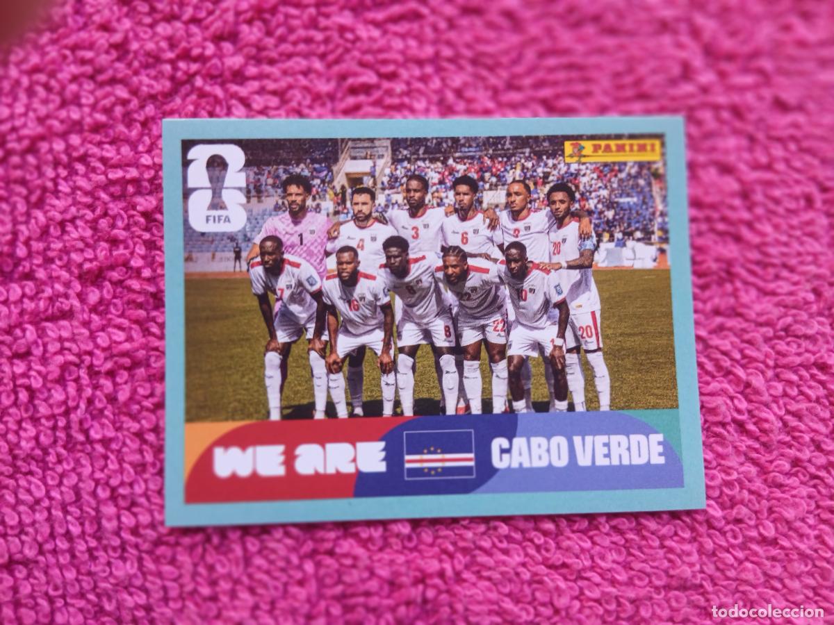 Cromos de Futebol: FIFA World Cup 2026 equipo cpv 13 alineaci&oacute;n selecci&oacute;n de cabo verde cpv13 panini 2026