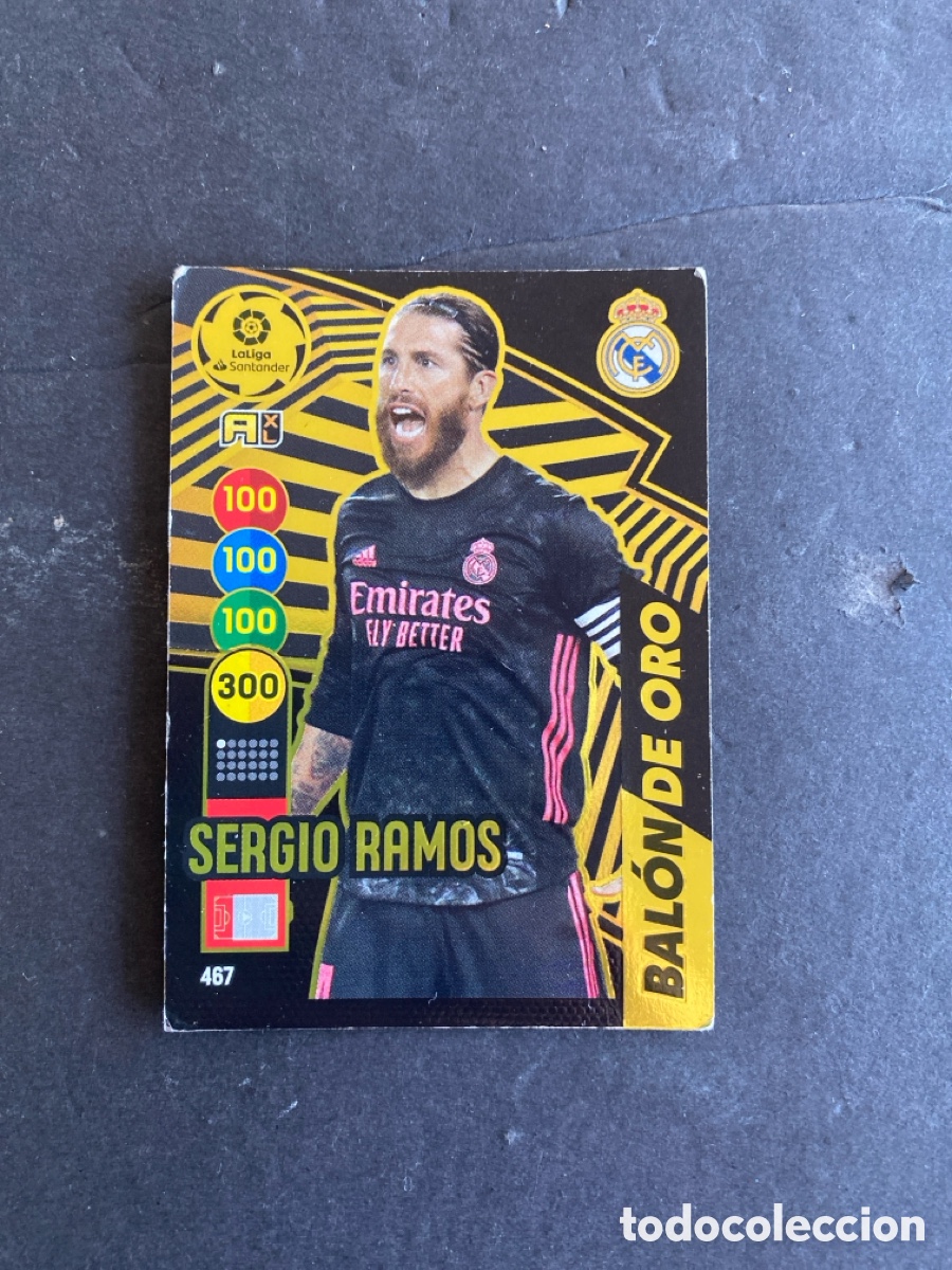 Fu&szlig;ball-Sticker: Cromo Adrenalyn liga 20/21 Bal&oacute;n de oro N* 467