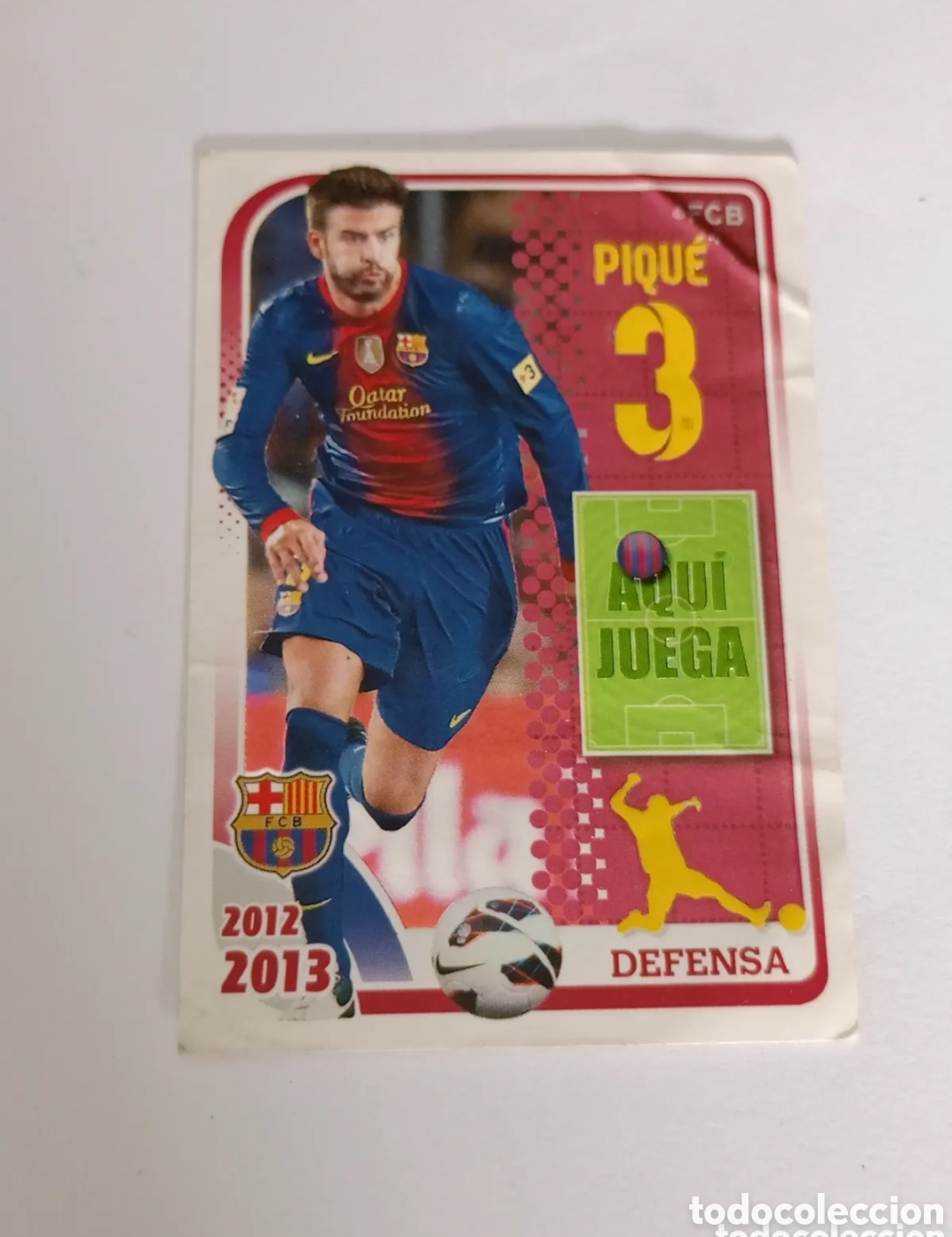Cromos de Futebol: COLECCI&Oacute;N OFICIAL BARCELONA 2012 2013 12 13 PANINI PIQUE 66 ALBUM LIGA BAR&Ccedil;A F&Uacute;TBOL