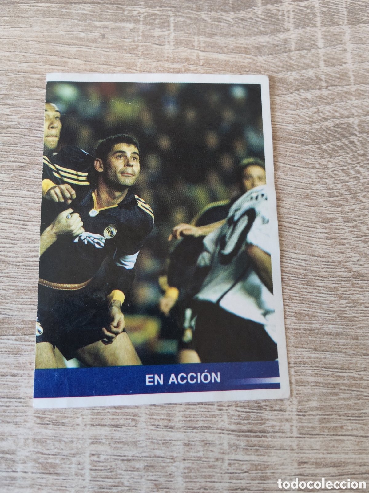 Cromos de f&uacute;tbol: Panini Real Madrid liga 2000 2001 00 01 en acci&oacute;n