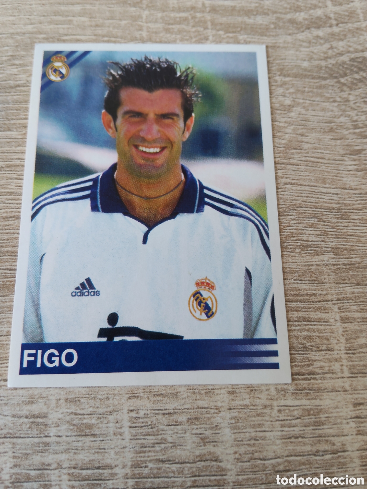 Cromos de f&uacute;tbol: Panini Real Madrid liga 2000 2001 00 01 97 Figo