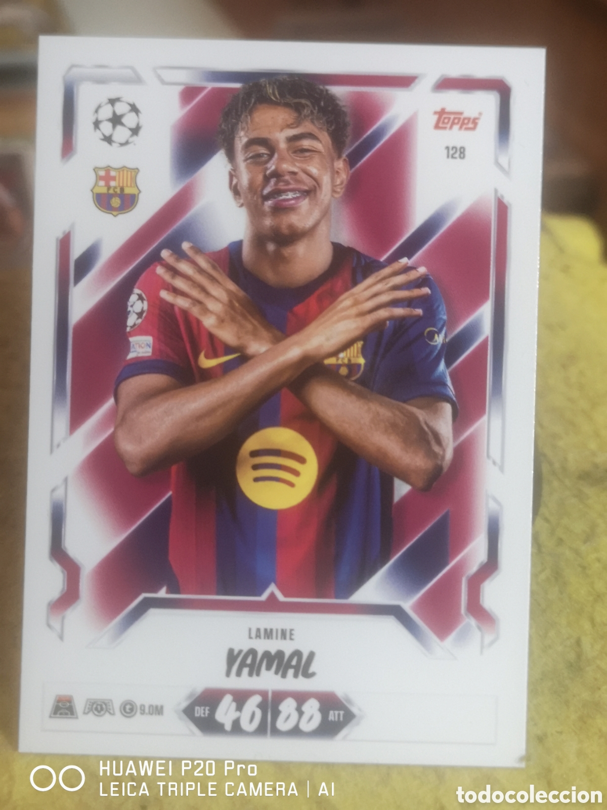 Figurine di Calcio: MATCH ATTAX 2026 27 LAMINE YAMAL 128 - BARCELONA