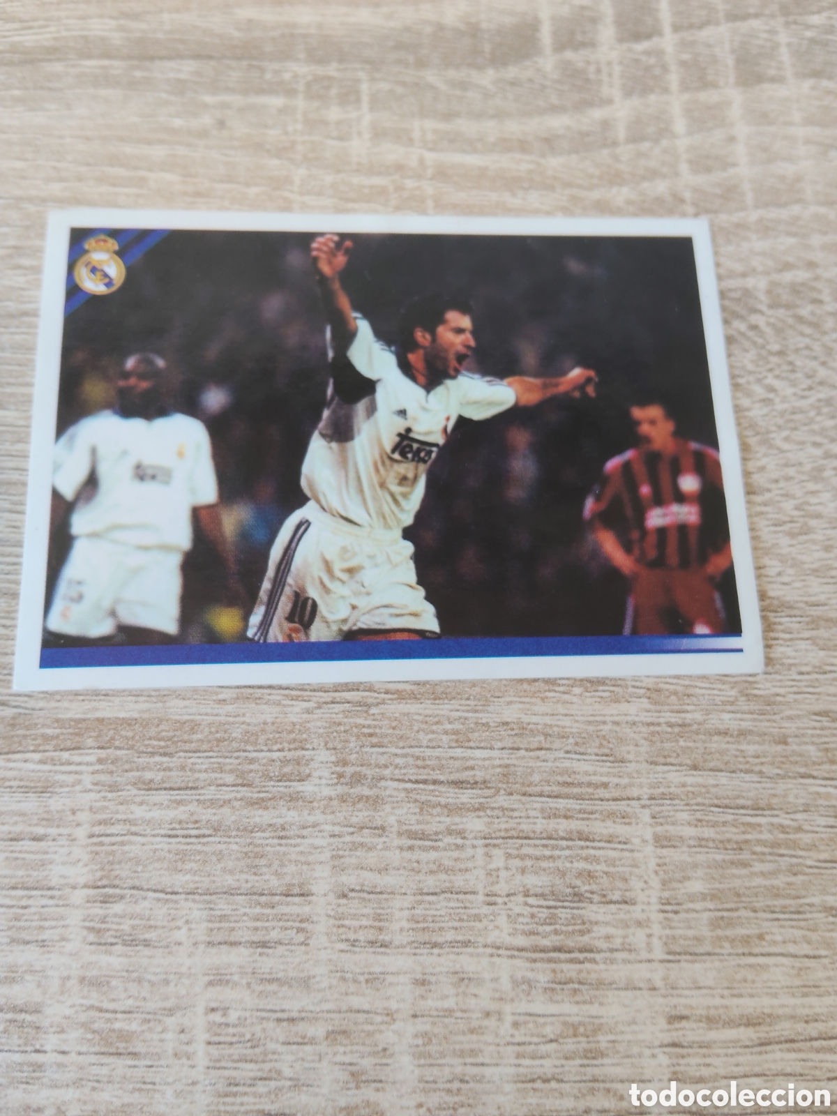 Figurine di Calcio: Panini Real Madrid liga 2000 2001 00 01 100 Figo