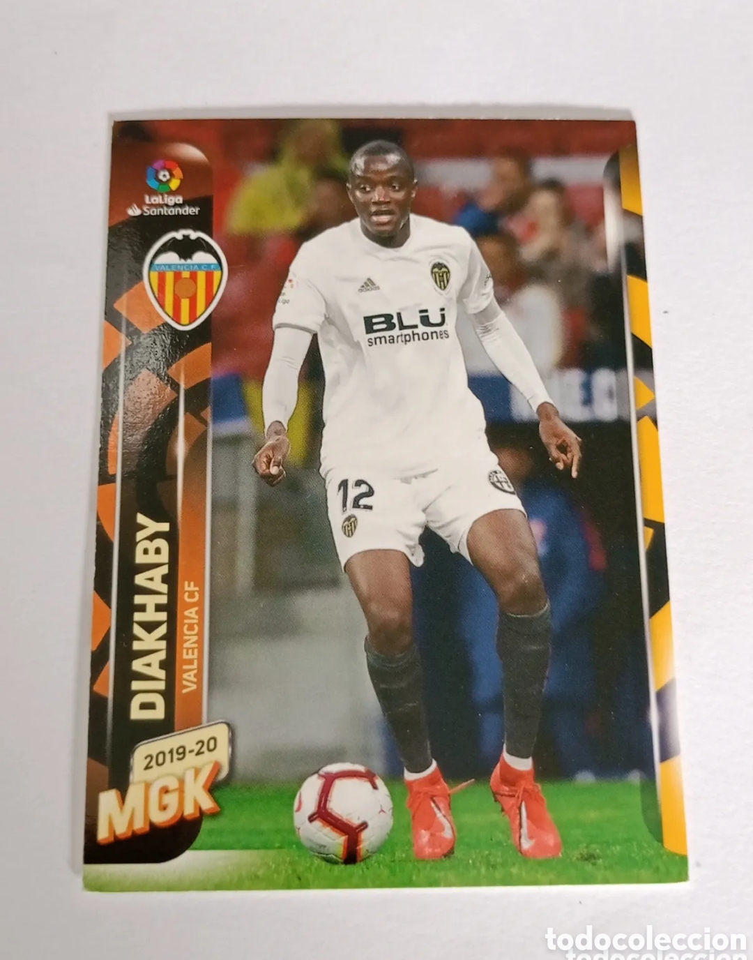 Cromos de Futebol: 313 DIAKHABY. MGK 2019-20 LIGA 19-20 CARTA CROMO. MEGACRACK. BUEN ESTADO. PANINI