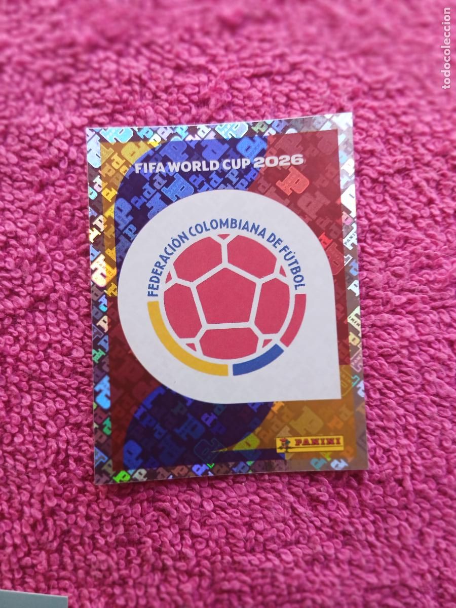 Figurine di Calcio: FIFA World Cup 2026 escudo col 1 escudo selecci&oacute;n de colombia col1 panini 2026