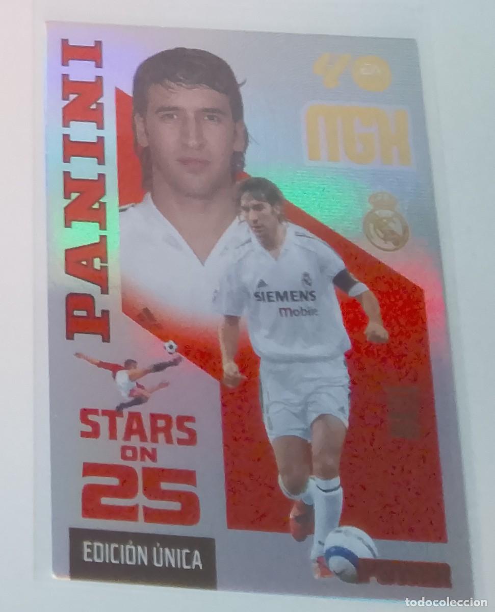Figurine di Calcio: Megacracks mgk raul real Madrid stars on 25 power edici&oacute;n unica