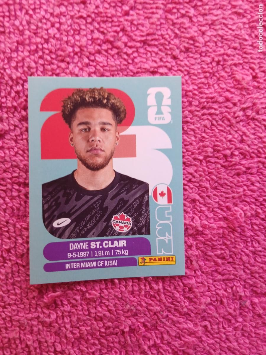 Figurine di Calcio: FIFA World Cup 2026 dany st.clair can 2 selecci&oacute;n de canada can2 panini 2026
