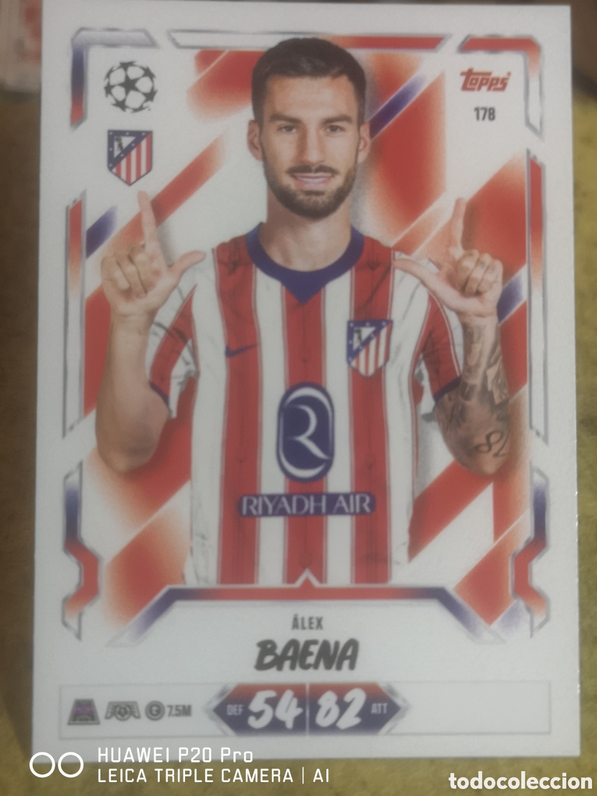 Figurine di Calcio: MATCH ATTAX 2026 27 ALEX BAENA 178 - ATLETICO DE MADRID