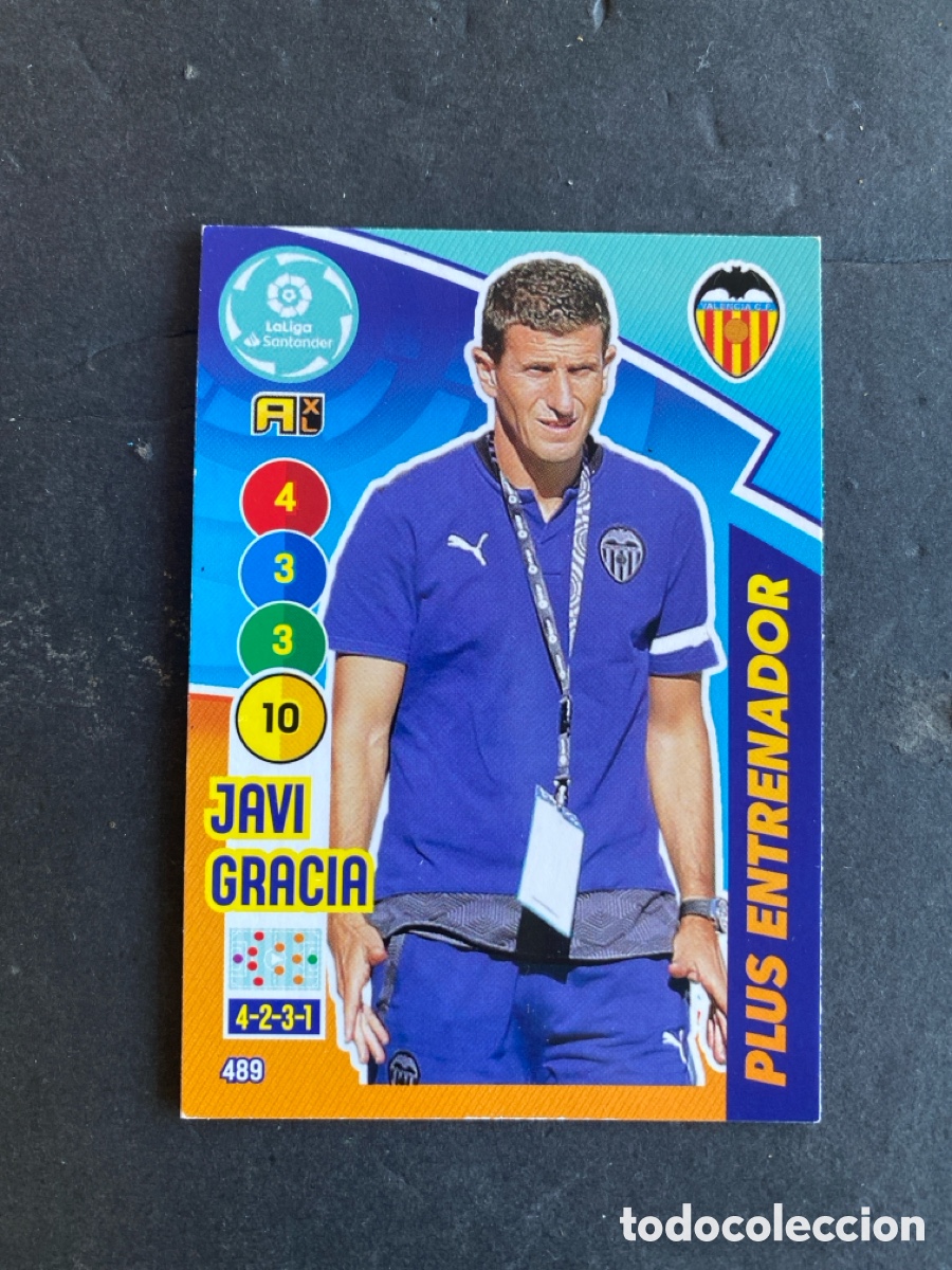 Cromos de Futebol: Cromo Adrenalyn liga 20/21 Plus entrenador N* 489