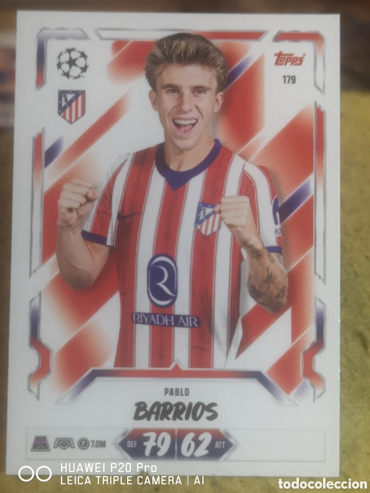 Cromos de Futebol: MATCH ATTAX 2026 27 PABLO BARRIOS 179 - ATLETICO DE MADRID
