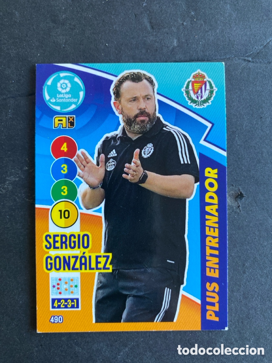 Cromos de Futebol: Cromo Adrenalyn liga 20/21 Plus entrenador N* 490