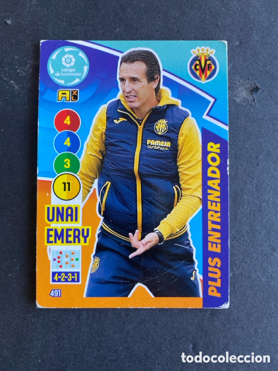 Cromos de Futebol: Cromo Adrenalyn liga 20/21 Plus entrenador N* 491