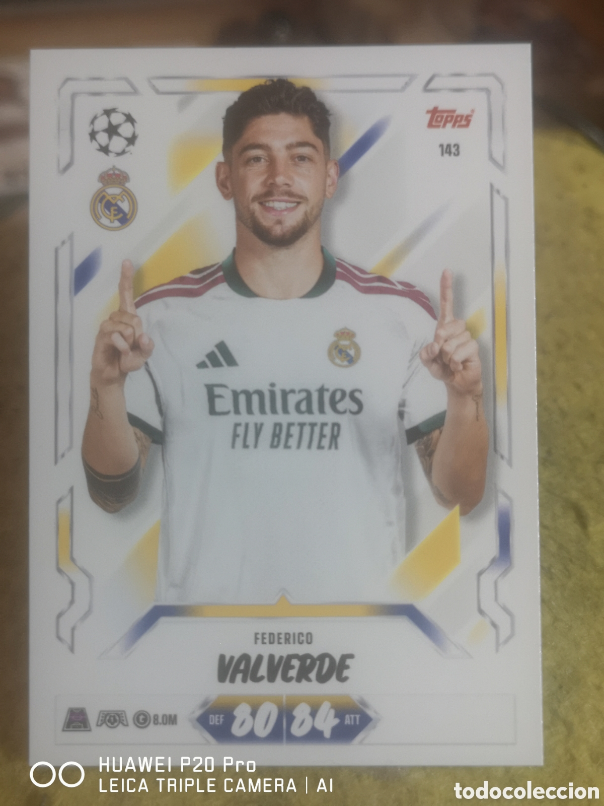 Cromos de Futebol: MATCH ATTAX 2026 27 VALVERDE 143 - REAL MADRID