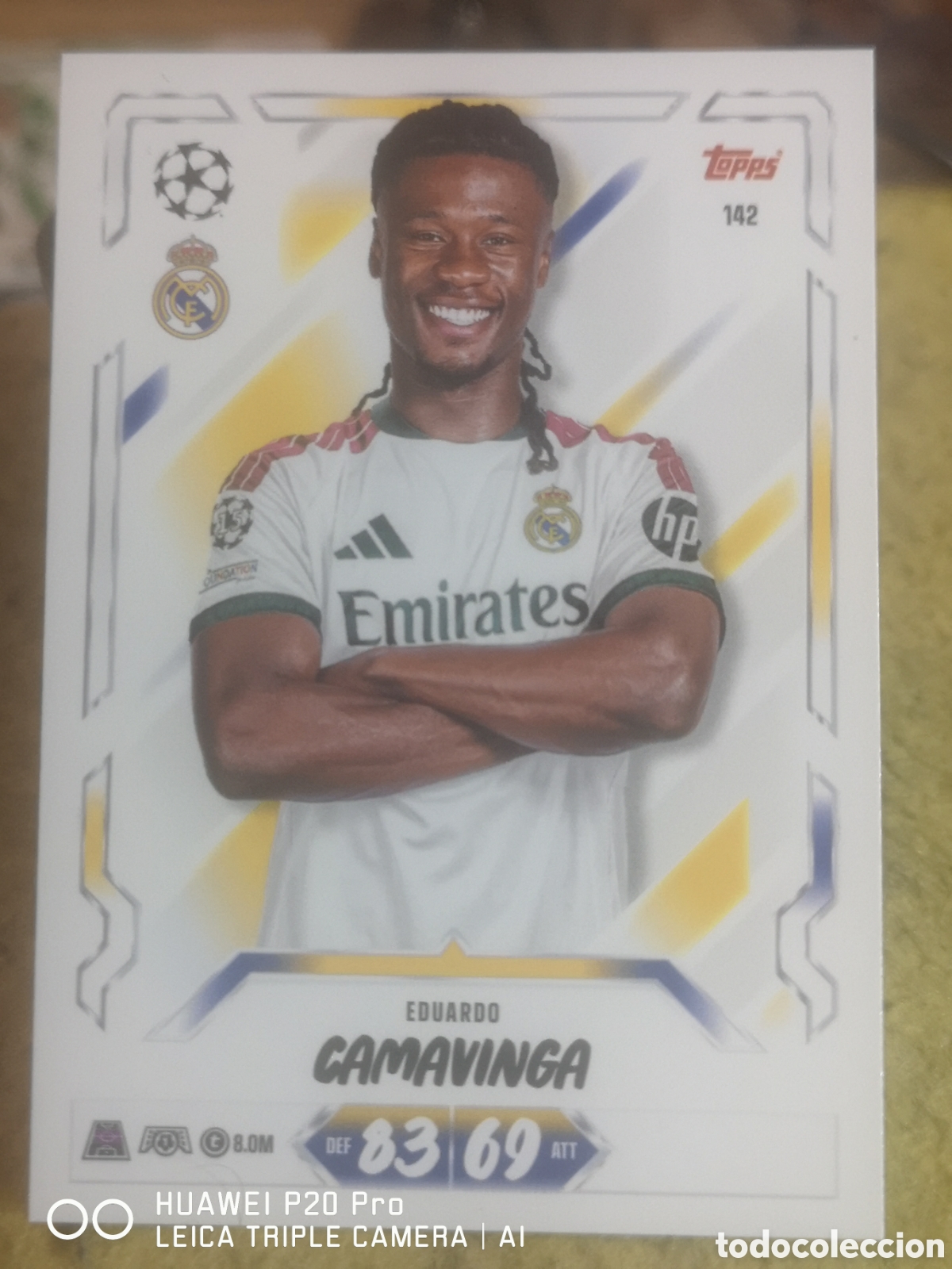 Cromos de Futebol: MATCH ATTAX 2026 27 CAMAVINGA 142 - REAL MADRID
