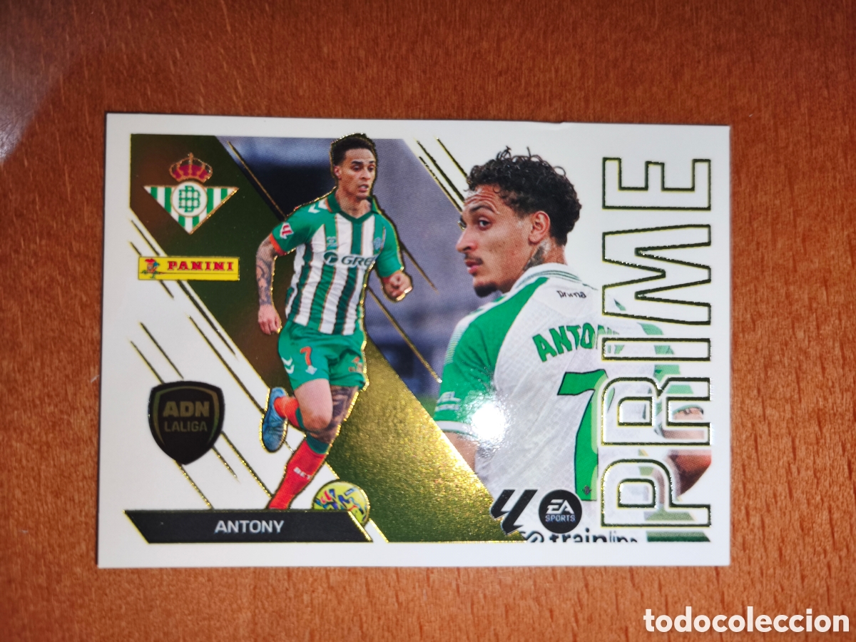 Cromos de Futebol: Antony n&deg;1 ADN LALIGA PRIME liga este 26/27 Real Betis