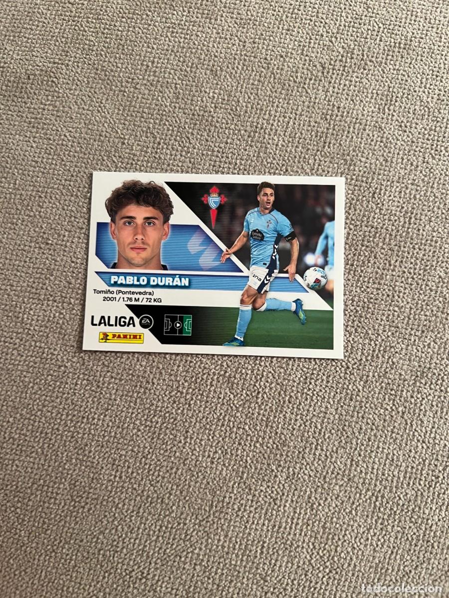 Fu&szlig;ball-Sticker: 18A PABLO DUR&Aacute;N CELTA LIGA ESTE 2026 2027 26 27