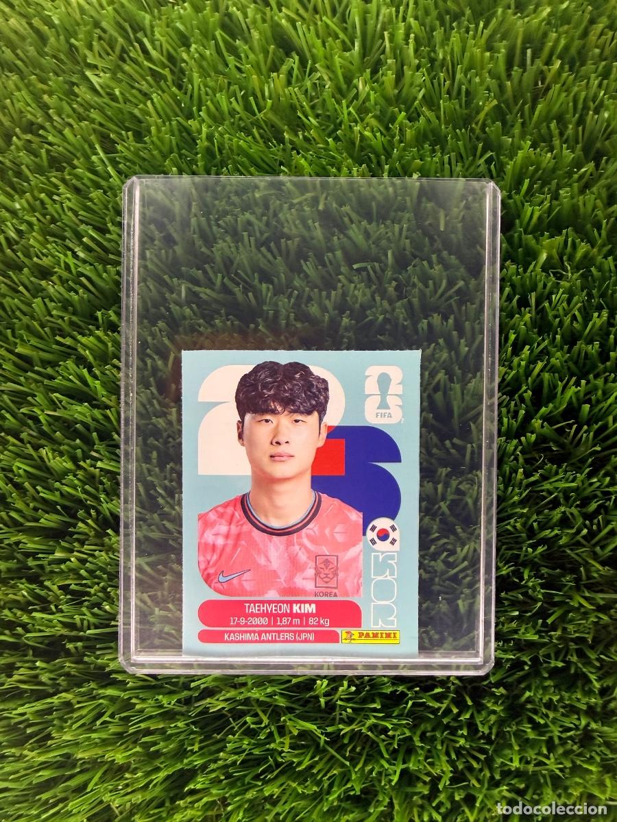 Fu&szlig;ball-Sticker: N&ordm; KOR9B Taehyeon Kim Actualizaci&oacute;n Corea del Sur Mundial 2026 Stickers
