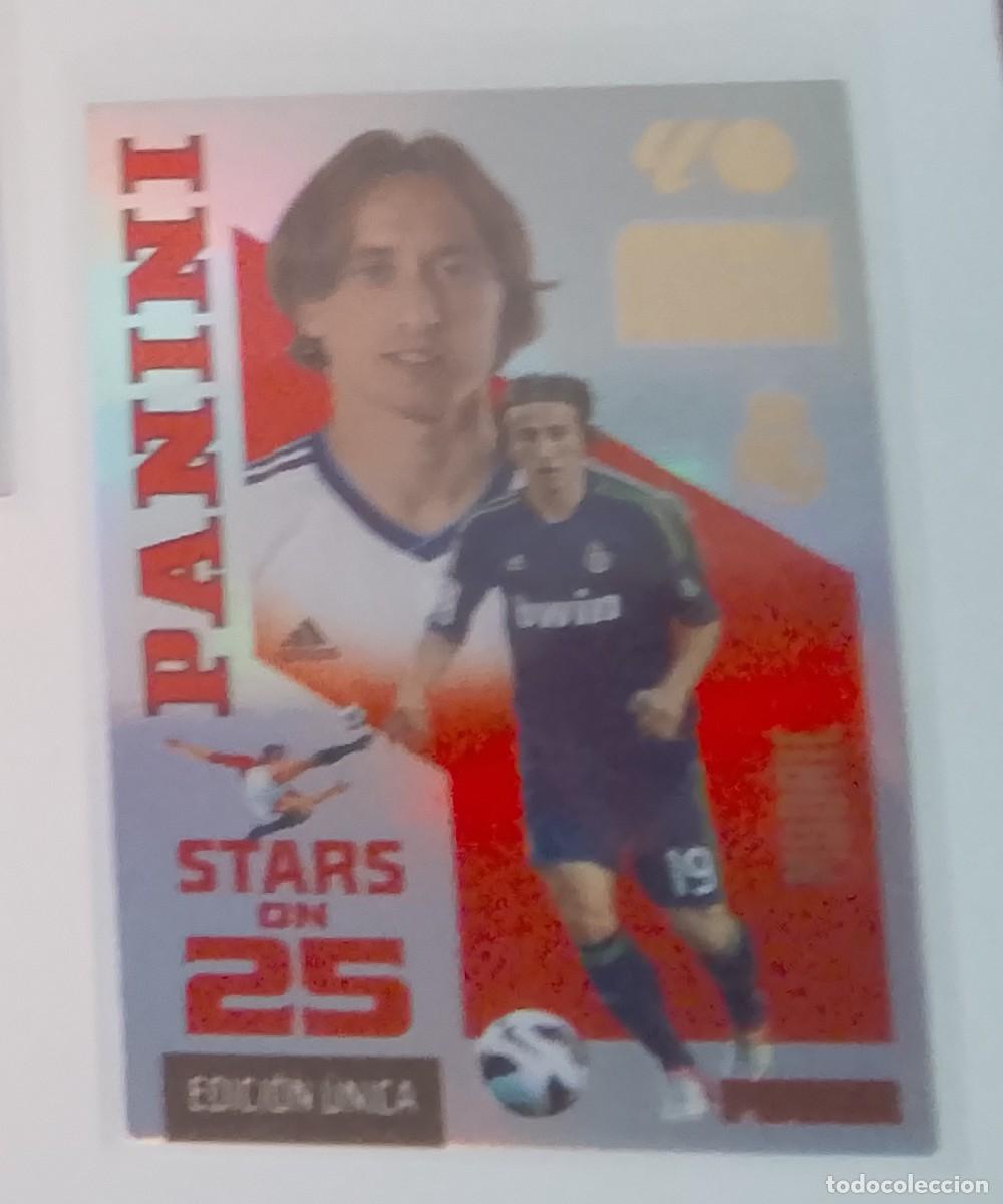 Fu&szlig;ball-Sticker: Megacracks mgk modric real Madrid stars on 25 power edici&oacute;n unica