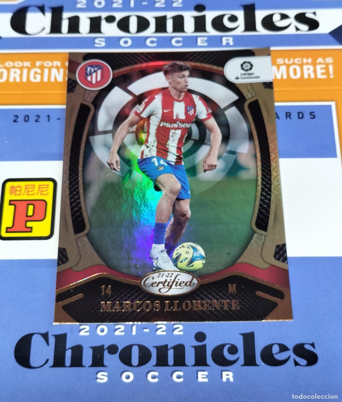 Fu&szlig;ball-Sticker: N&ordm; 145 MARCOS LLORENTE ATLETICO DE MADRID CARD CHRONICLES LA LIGA SOCCER 2021 2022 21 22 PANINI