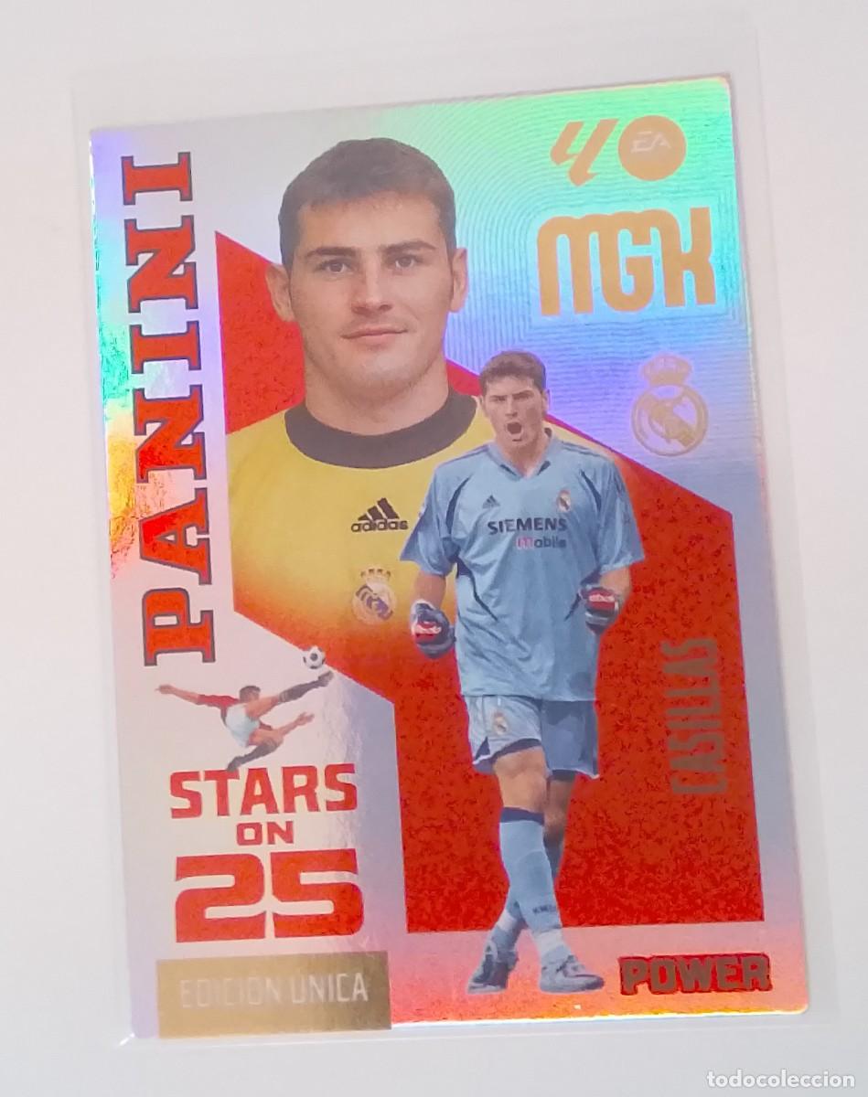 Fu&szlig;ball-Sticker: Megacracks mgk casillas real Madrid stars on 25 power edici&oacute;n unica