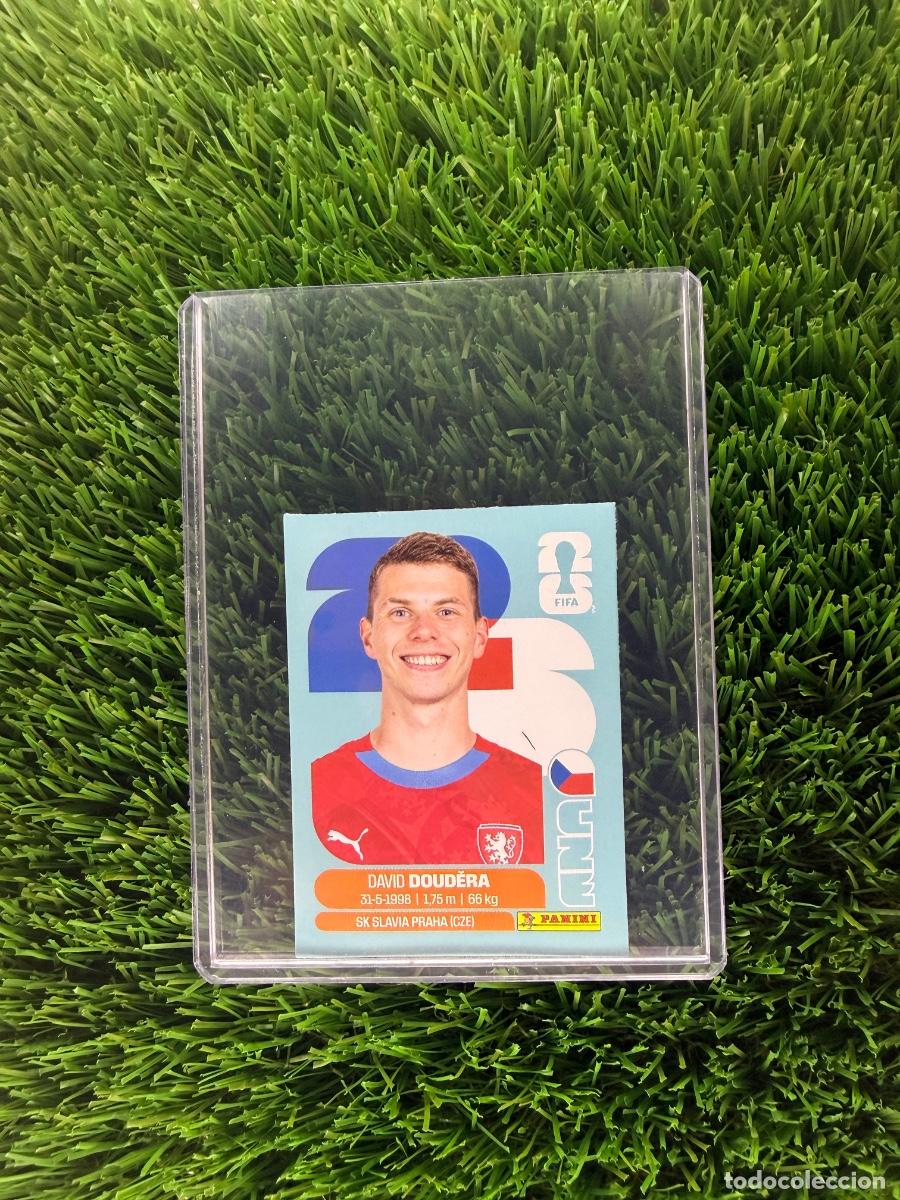 Fu&szlig;ball-Sticker: N&ordm; CZE15B David Doudera Actualizaci&oacute;n Rep&uacute;blica Checa Mundial 2026 Stickers