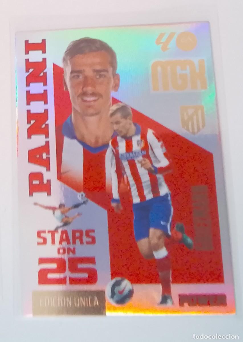 Fu&szlig;ball-Sticker: Megacracks mgk Griezmann atl&eacute;tico Madrid stars on 25 power edici&oacute;n unica