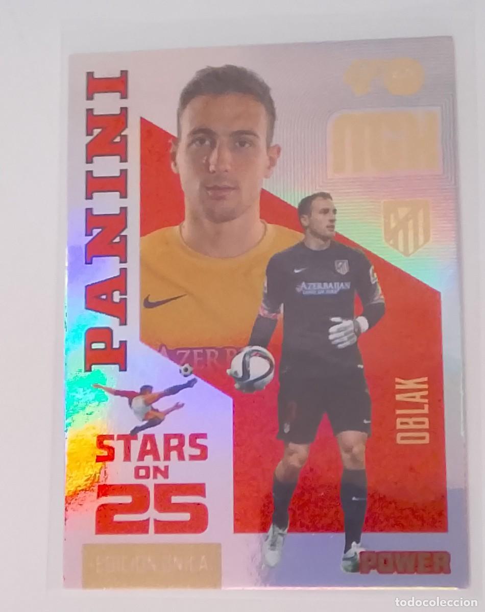 Fu&szlig;ball-Sticker: Megacracks mgk oblak atl&eacute;tico Madrid stars on 25 power edici&oacute;n unica