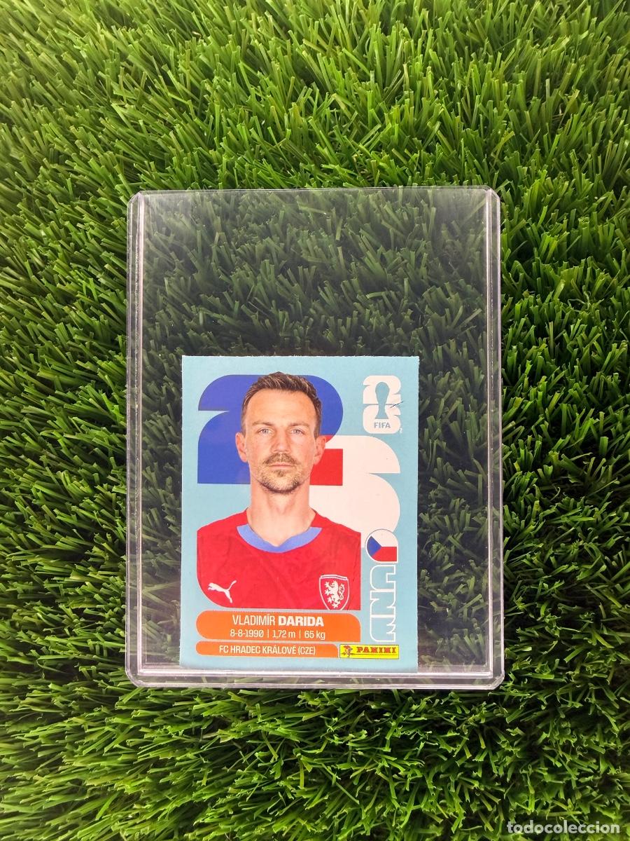 Fu&szlig;ball-Sticker: N&ordm; CZE16B Vladim&iacute;r Darida Actualizaci&oacute;n Rep&uacute;blica Checa Mundial 2026 Stickers