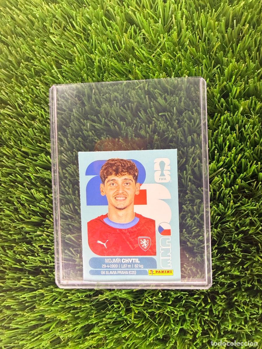 Fu&szlig;ball-Sticker: N&ordm; CZE18B Mojm&iacute;r Chytil Actualizaci&oacute;n Rep&uacute;blica Checa Mundial 2026 Stickers