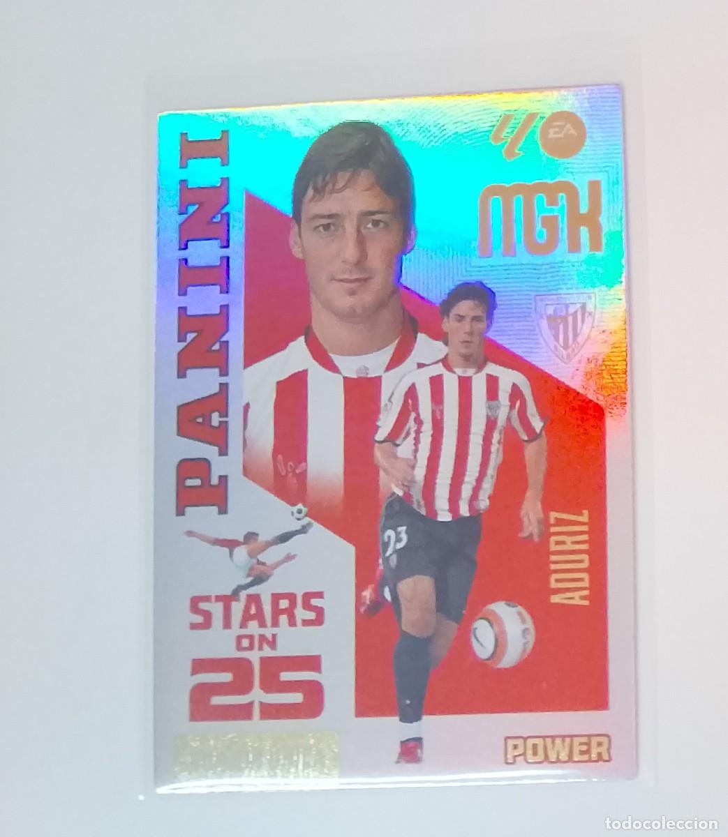 Football Stickers: Megacracks mgk aduriz Athletic Bilbao stars on 25 power edici&oacute;n unica