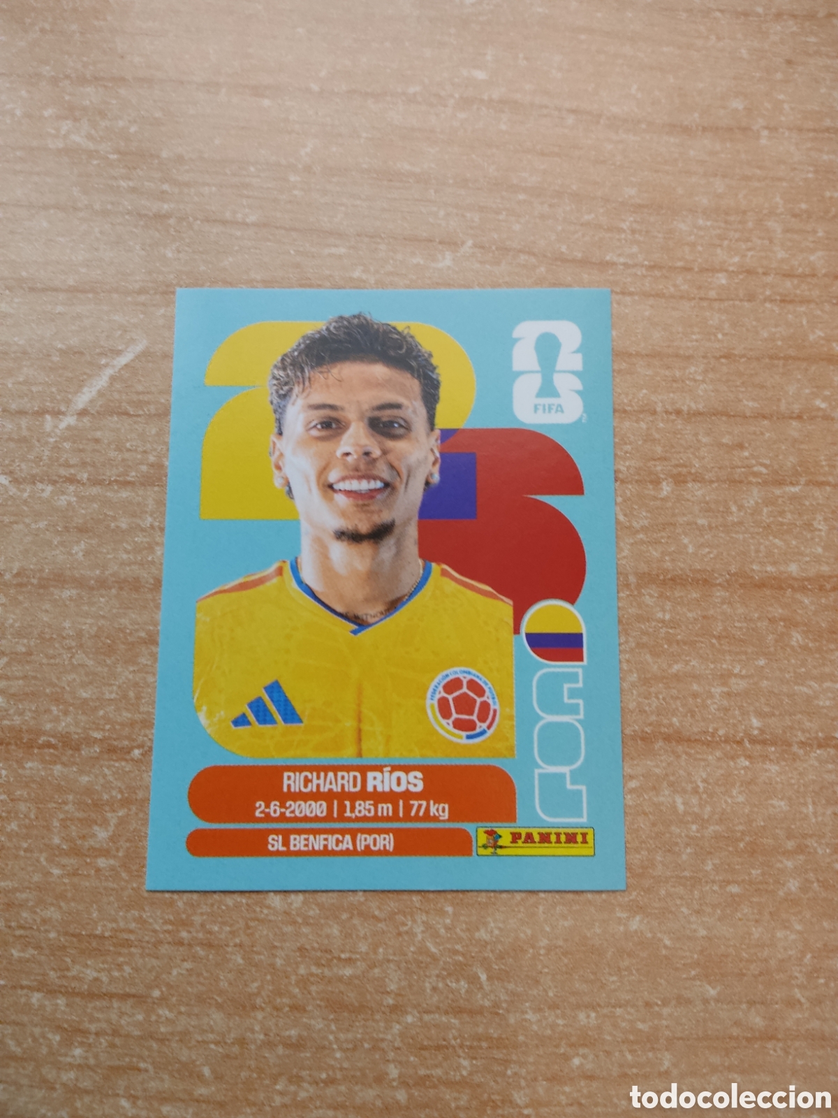 Fu&szlig;ball-Sticker: 12 RICHARD RIOS COLOMBIA FIFA WORLD CUP 2026