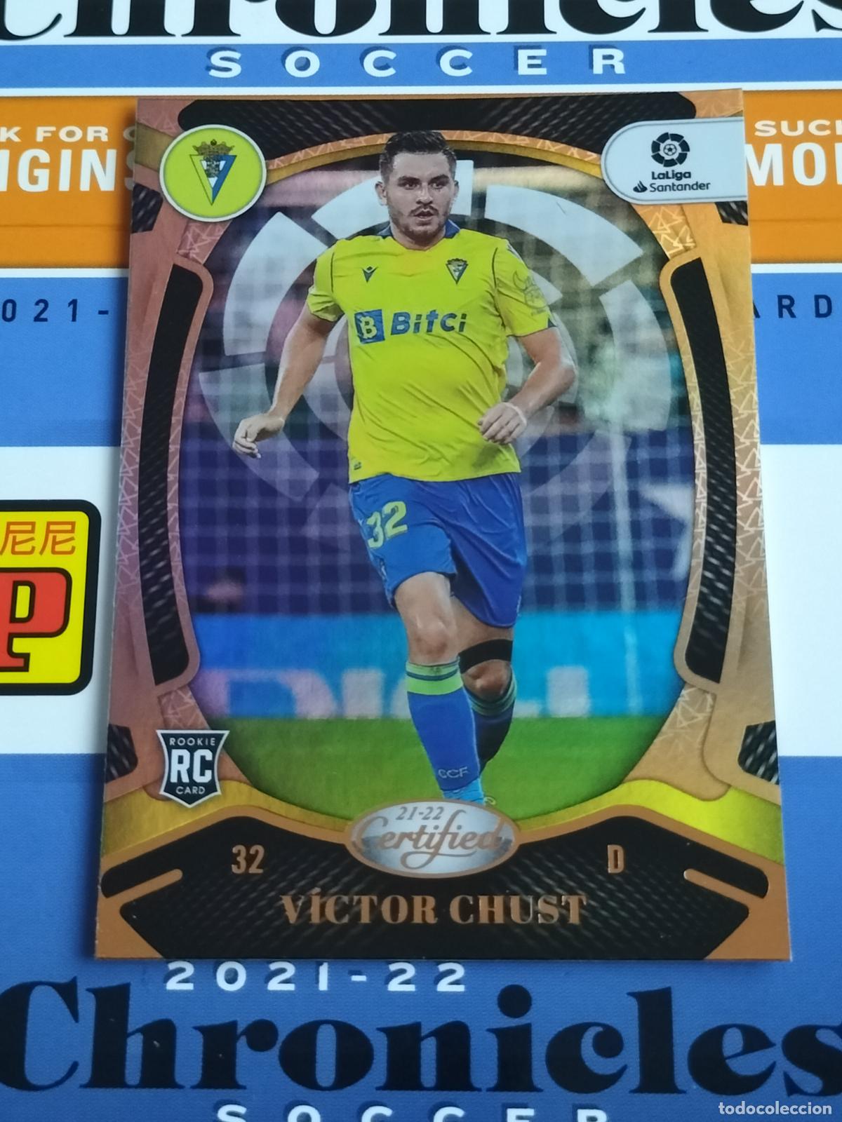 Fu&szlig;ball-Sticker: N&ordm; 147 V&Iacute;CTOR CHUST C&Aacute;DIZ CARD CHRONICLES LA LIGA SOCCER 2021 2022 21 22 PANINI