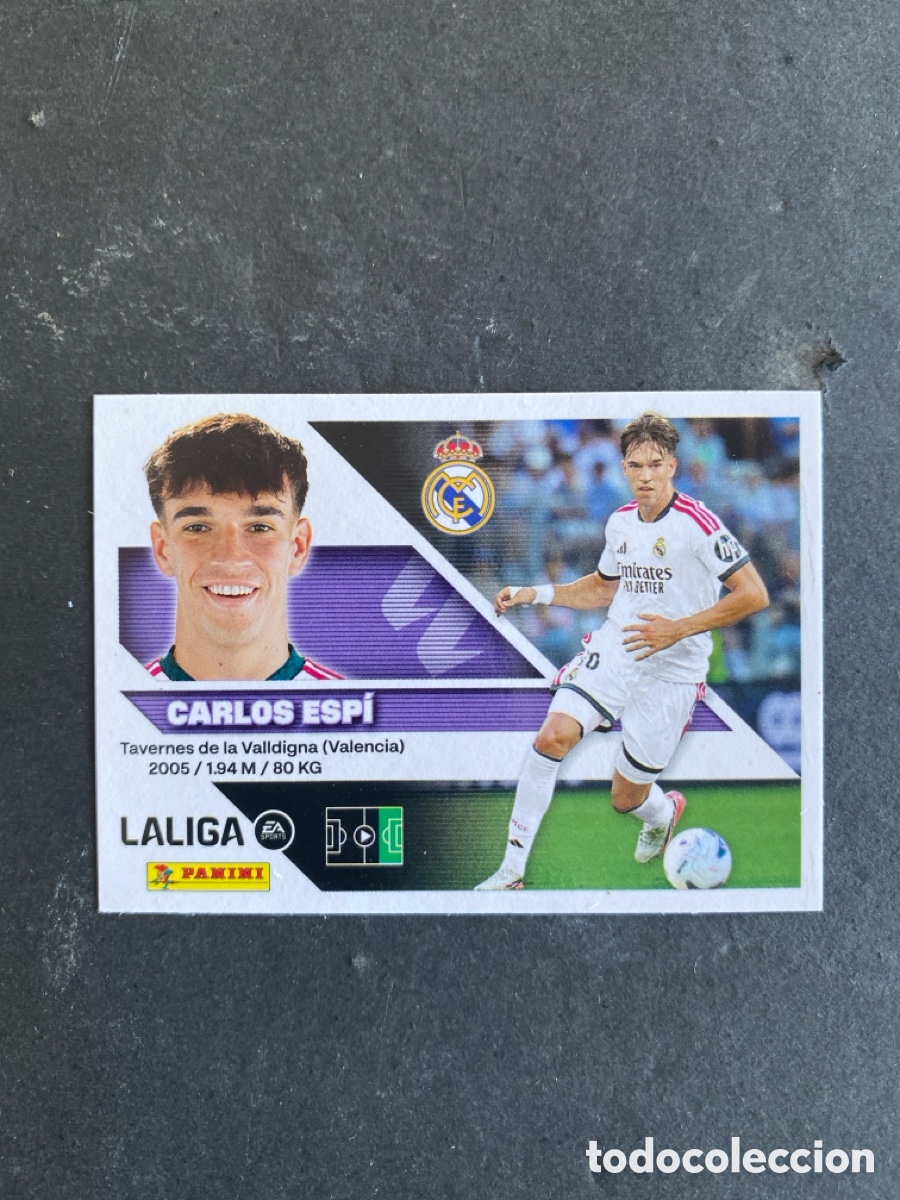 Fu&szlig;ball-Sticker: Cromo liga 26/27 R Madrid N* 17 bis