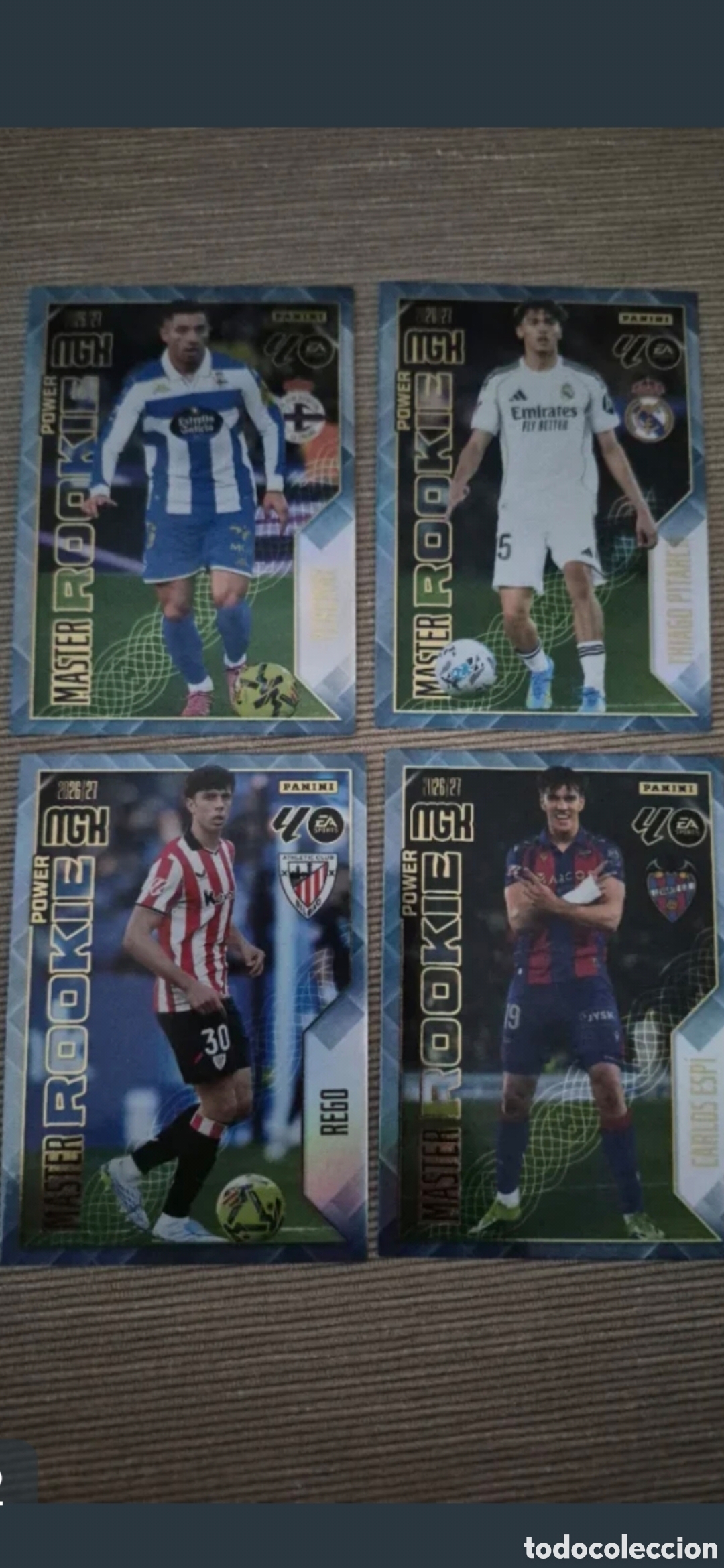 Cromos de Futebol: CUATRO CROMOS MGK NUEVOS