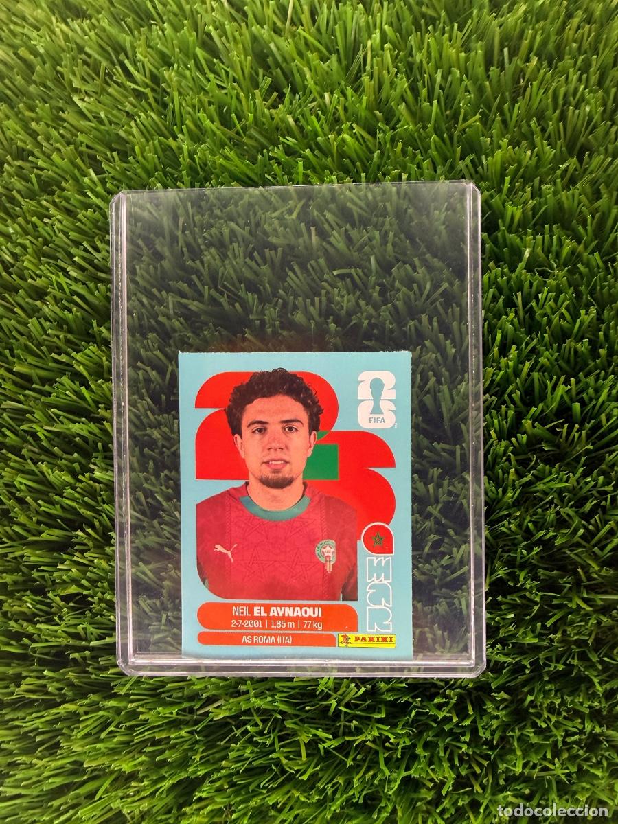 Figurine di Calcio: N&ordm; MAR12B Neil El Aynaoui Actualizaci&oacute;n Marruecos Mundial 2026 Stickers