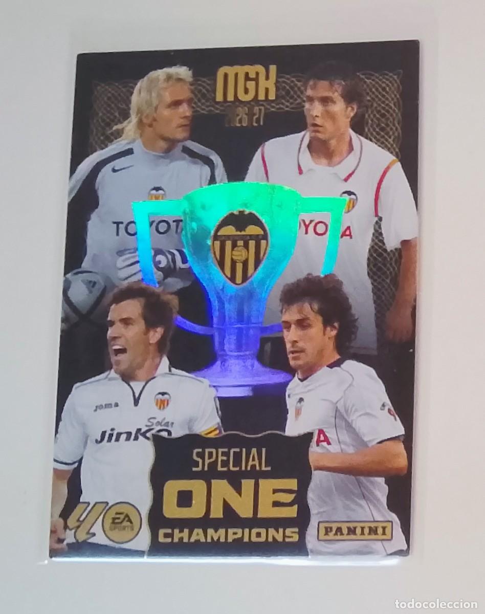 Football Stickers: Megacracks mgk 26 27 special one champions valencia