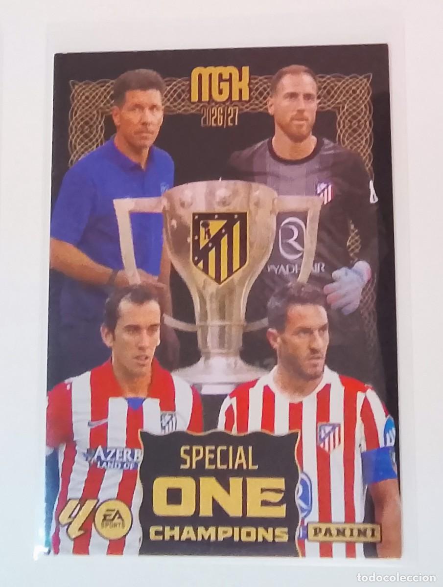 Football Stickers: Megacracks mgk 26 27 special one champions atl&eacute;tico madrid