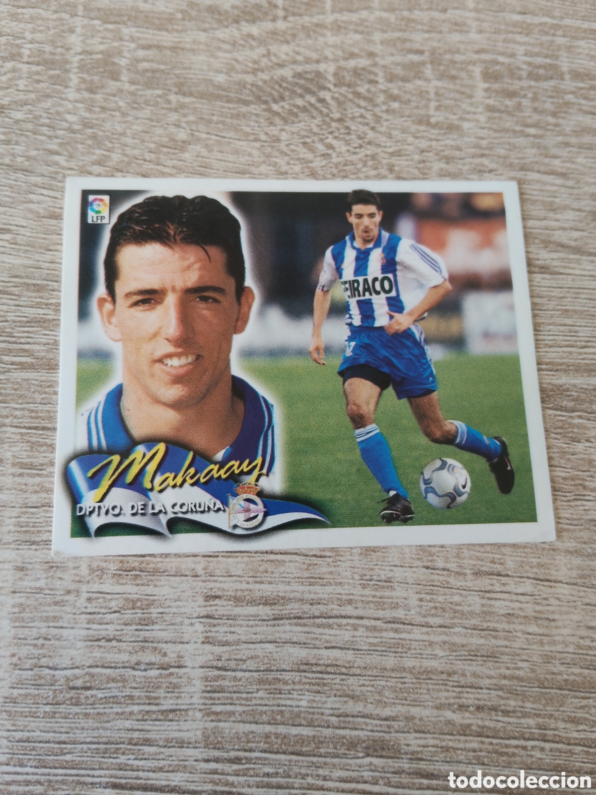 Fu&szlig;ball-Sticker: Makaay Deportivo de la Coru&ntilde;a liga 2000 2001 00 01 ediciones este
