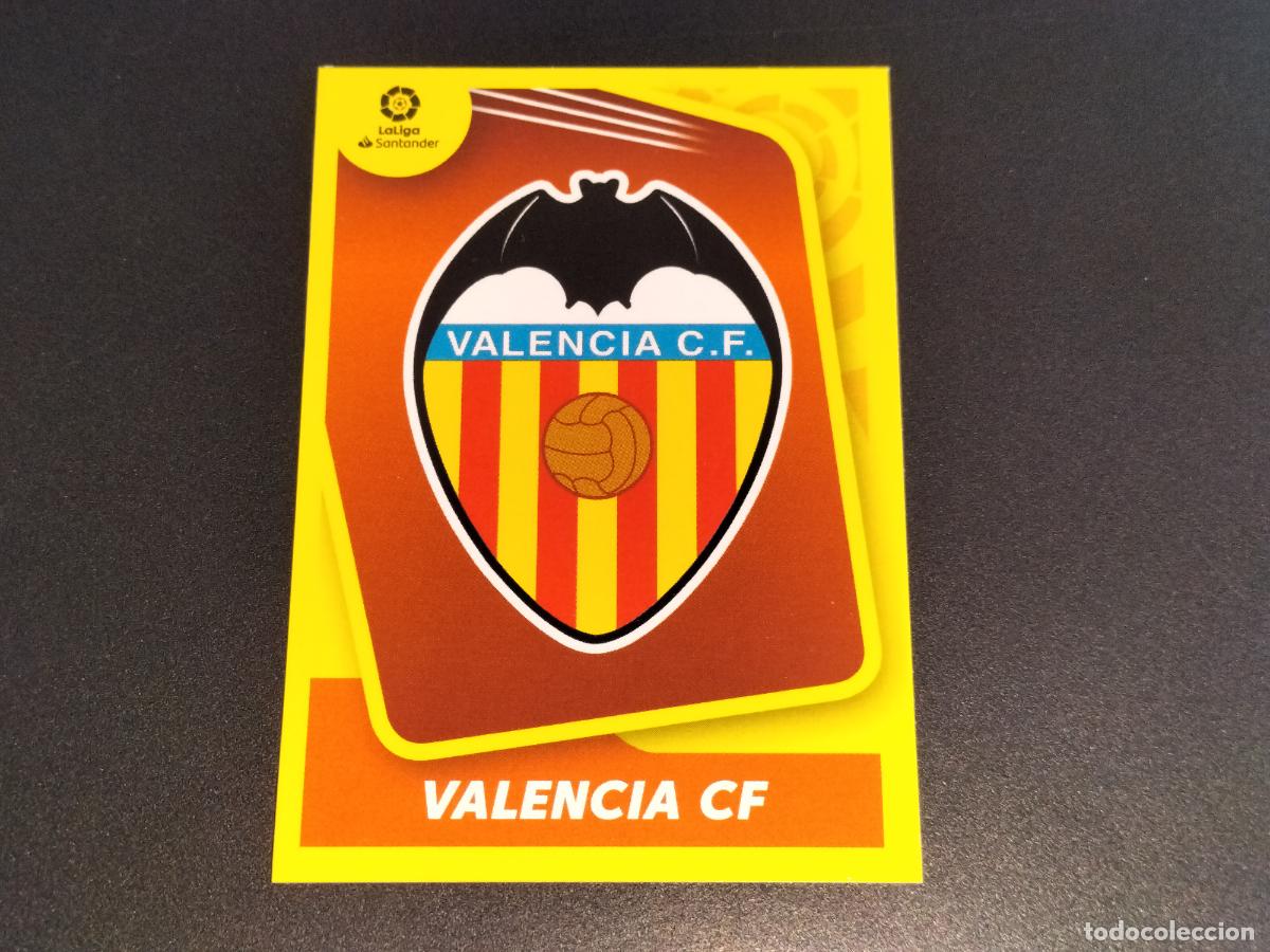 Fu&szlig;ball-Sticker: N&ordm; 1 ESCUDO LOGO VALENCIA CROMOS LALIGA SANTANDER ESTE LIGA FUTBOL 2021 2022 21 22 PANINI