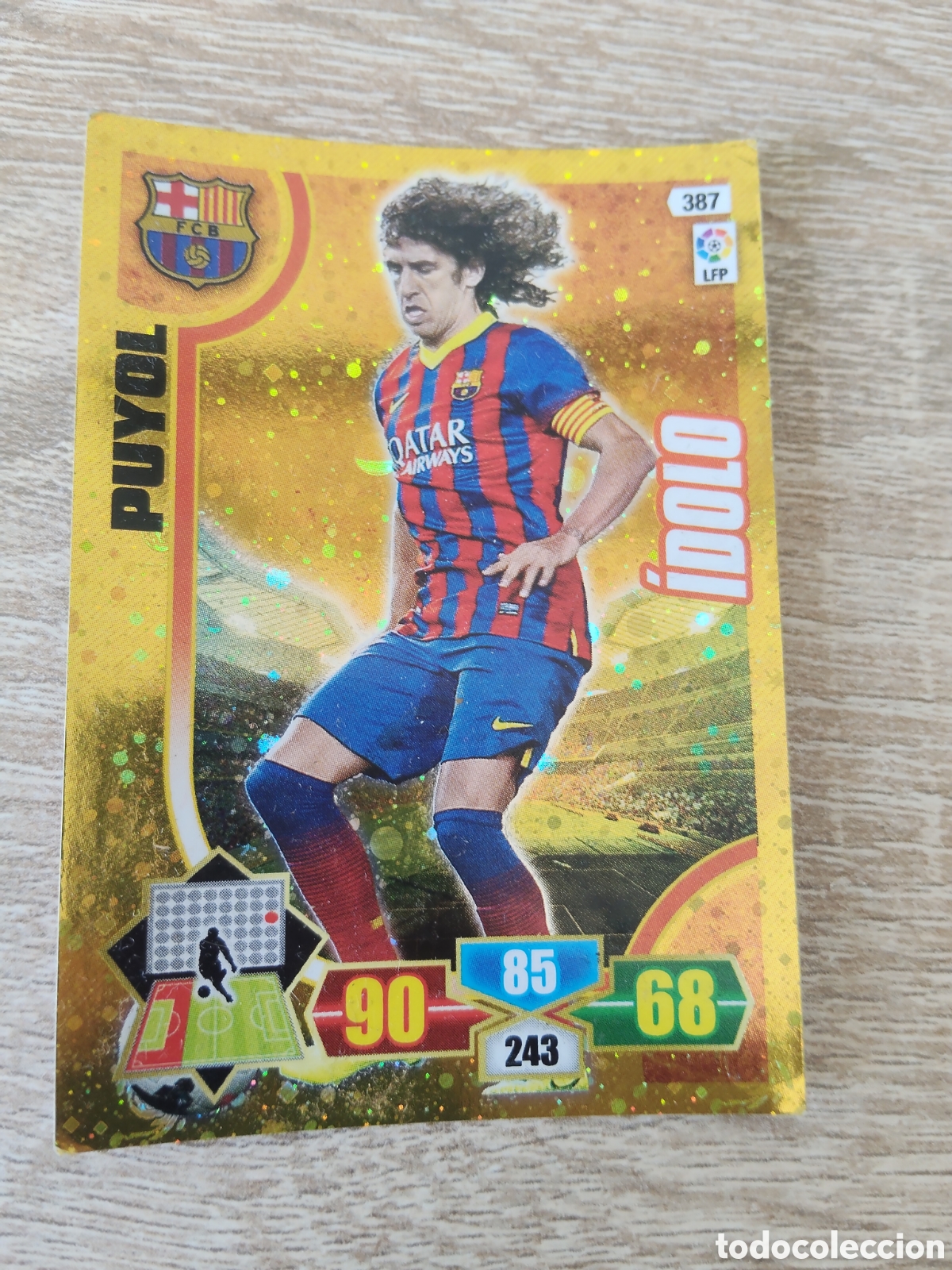 Cromos de Futebol: Panini Adrenalyn 2013 2014 13 14 387 Puyol Barcelona &iacute;dolo