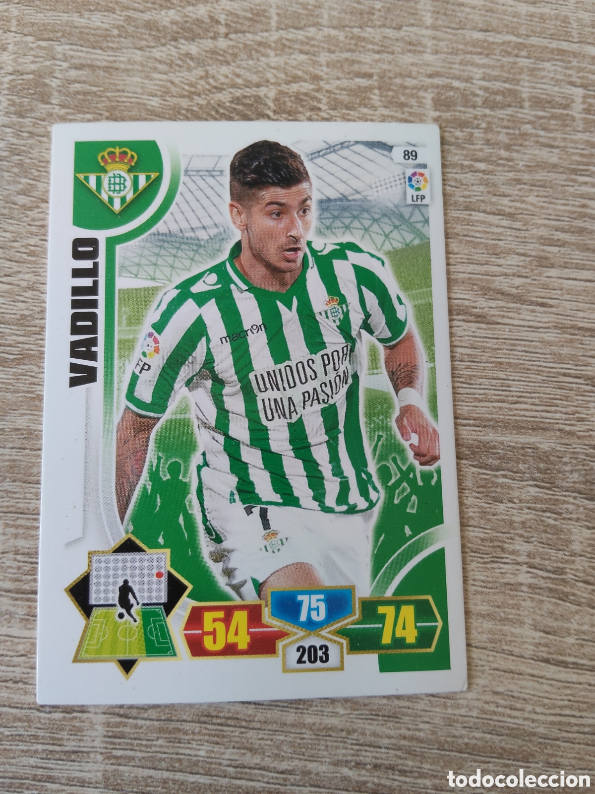 Figurine di Calcio: Panini Adrenalyn 2013 2014 13 14 89 Vadillo Real Betis